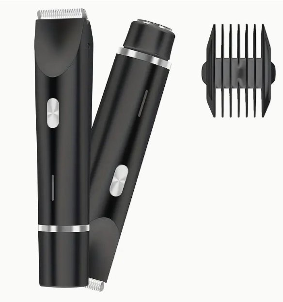 2 In 1 Hair Remover Women's Double Head Shaver Private Pubic Hair Trimmer Electric Razor Wet Dry Electric Body Hair - Image 8
