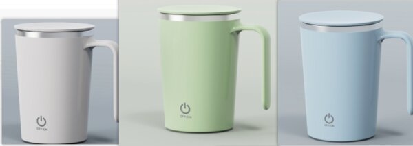 Kitchen Electric Mixing Cup Stirring Coffee Cup Automatic Mixing Mugs Cup Lazy Rotating Magnetic Water Cup - Image 9