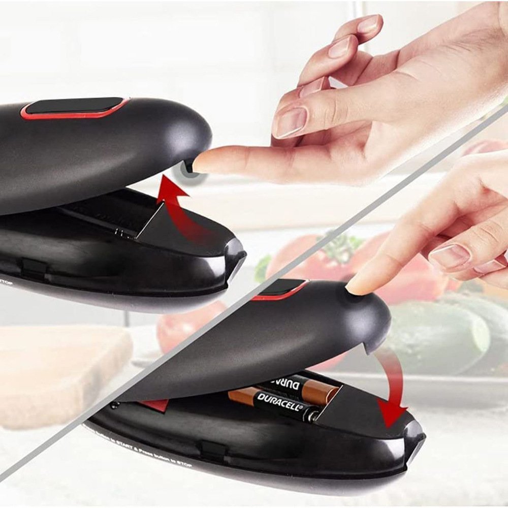 Electric Can Opener Automatic Jar Bottle Can Machine One Touch Portable Kitchen Hand Free Opening Opener Tool Gadgets - Image 4