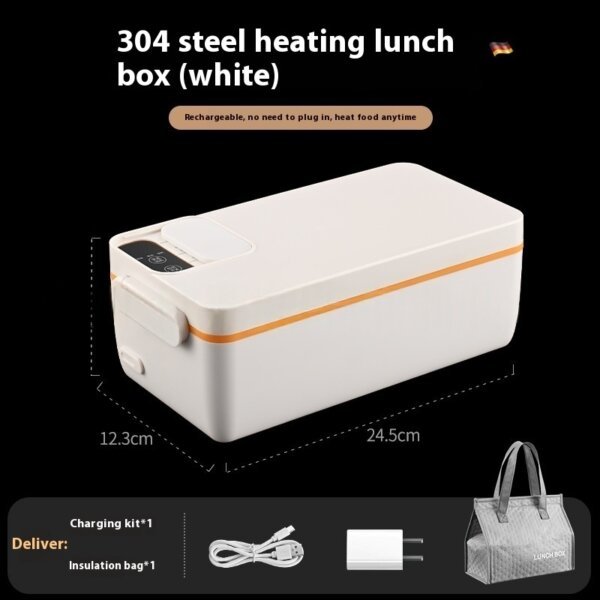 Large Capacity Electric Heat Insulation Lunch Box - Image 2