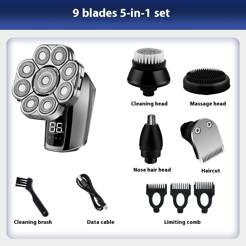 Special Male Shaver For Shaved Head Electric Multi-function Shaver Self-service Hairdresser - Image 9