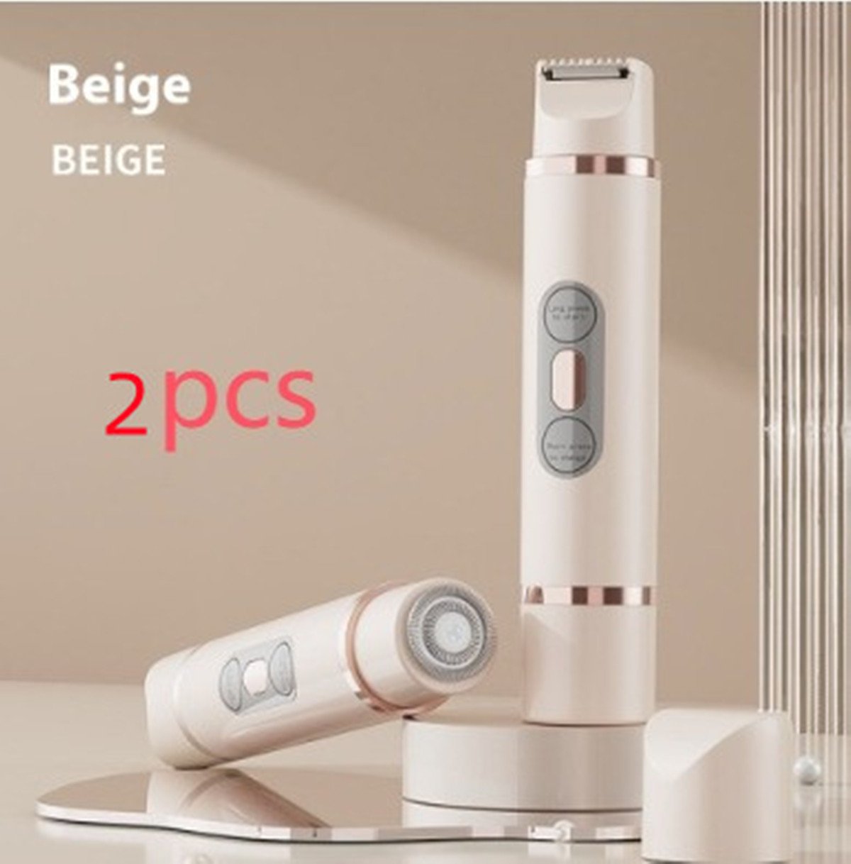 Dual-Head Electric Shaver Painless Women's Epilator Bikini Hair Removal Device Automatic Hair Trimmer Underarm Facial Lips Leg - Image 10