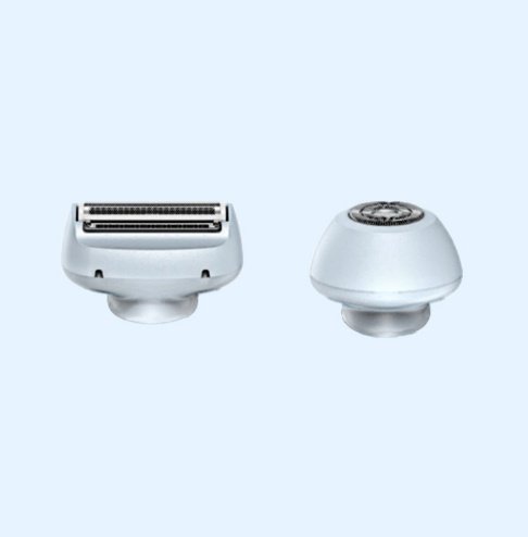 2 In 1 Hair Removal Epilator USB Rechargeable Trimmer Women Body Razor Face Leg Armpit Bikini Hand Pubic Shaver Hair Remover - Image 9